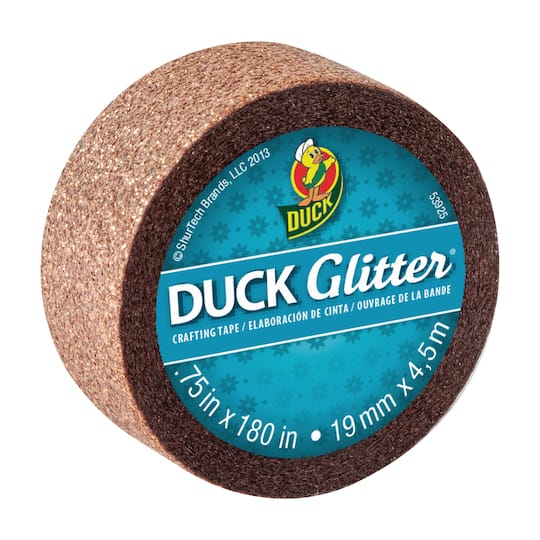 Shop For The Duck Glitter Mini Crafting Tape Rose Gold At Michaels